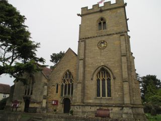 photo of Holy Trinity's Church burial ground